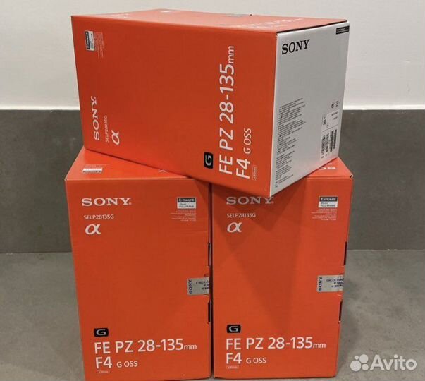 Sony FE PZ 28-135 f4.0 G OSS, новый