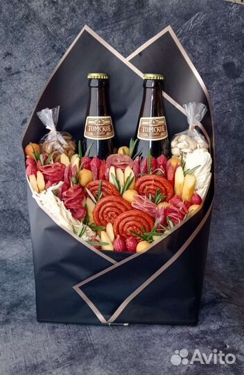 Мужские букеты съедобные