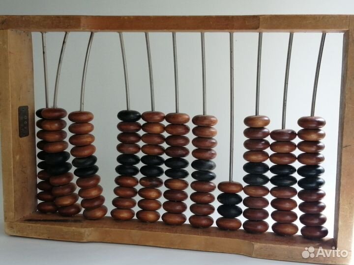Счеты деревянные СССР бухгалтерские