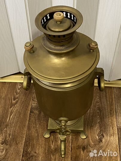 Самовар на дровах угольный фабрика Захряпина