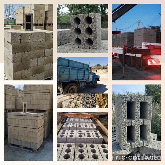 Блоки строительные, муровые, Керамзитоблоки