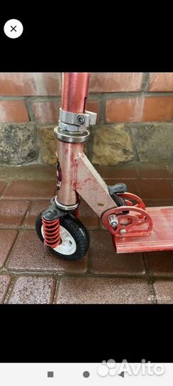 Самокат детский трехколесный бу