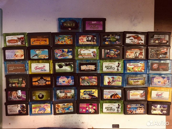 Картриджи game boy advance