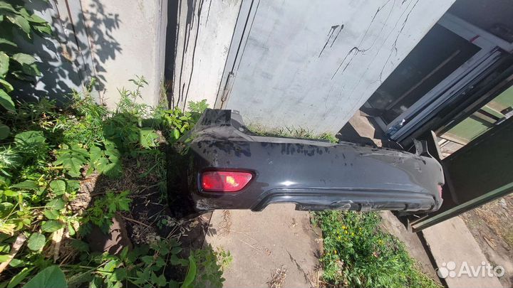 Бампер задний на nissan patrol Y62