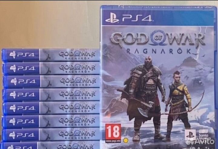 God of war ragnarok ps4 диск русская озвучка