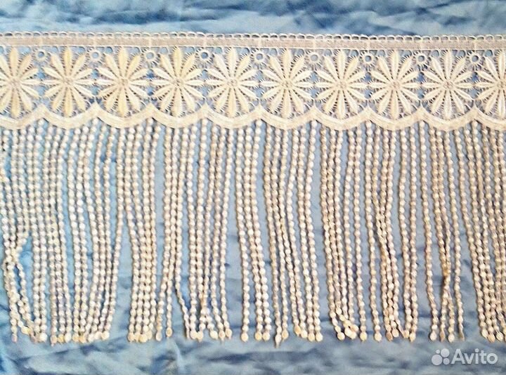 Кружево с бахромой 5,76м