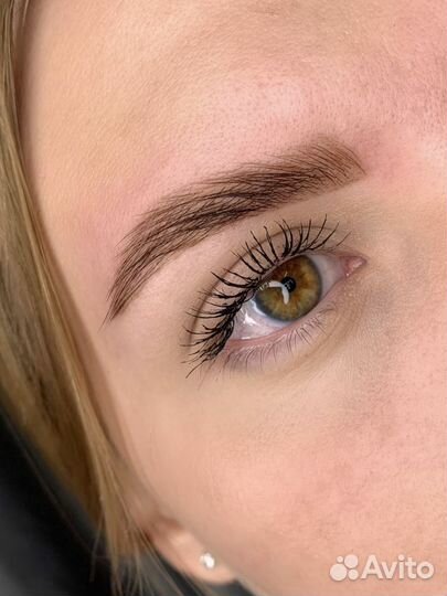 Брови ламинирование ресниц обучение