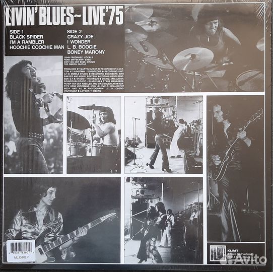 Livin' Blues/ live '75/ 2014 klimt records/ MJJ380