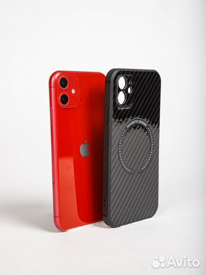 Чехoл на телефон iPhone с защитой камеры