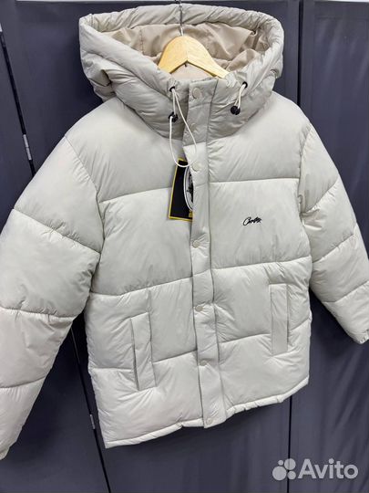 Пуховик corteiz с капюшоном дутый (хит 2024)