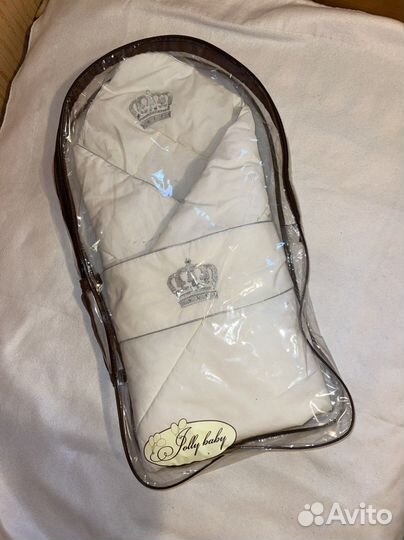 Пеленальный конверт на выписку (одеяло) тонкий