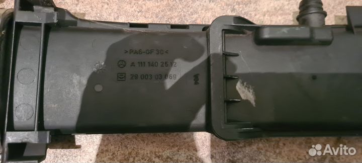 Впускной патрубок мерседес w202