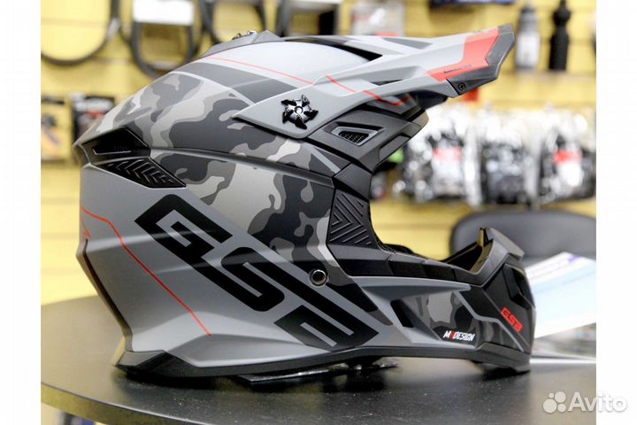 Шлем кроссовый GSB graphic XP-20-1,2