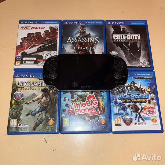 Psp vita с играми
