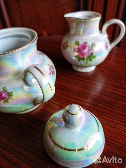 Сахарница молочник ГДР Кольдиц