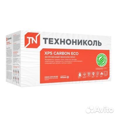 Плиты XPS технониколь carbon ECO 1180х580х100