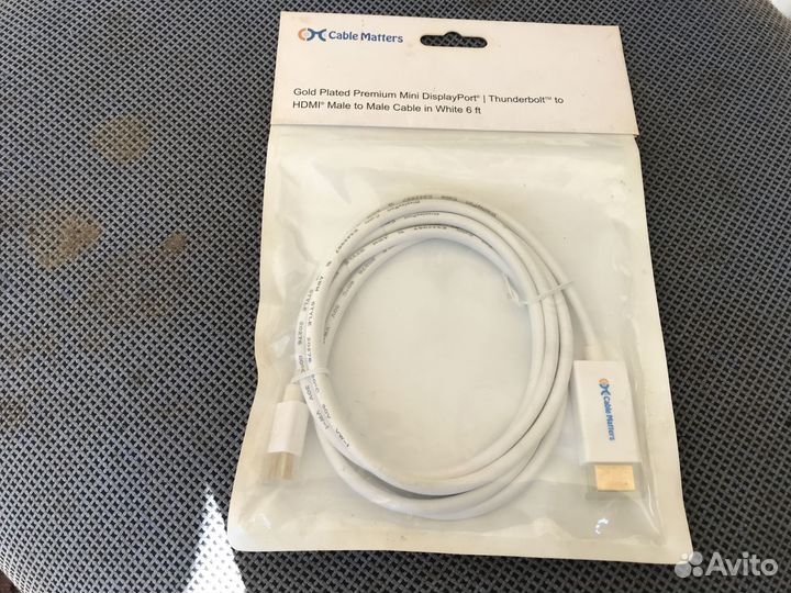 Кабель hdmi Thunderbolt