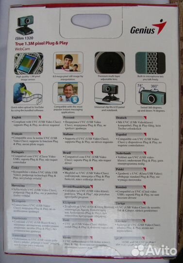 Genius iSlim 1320 веб-камера