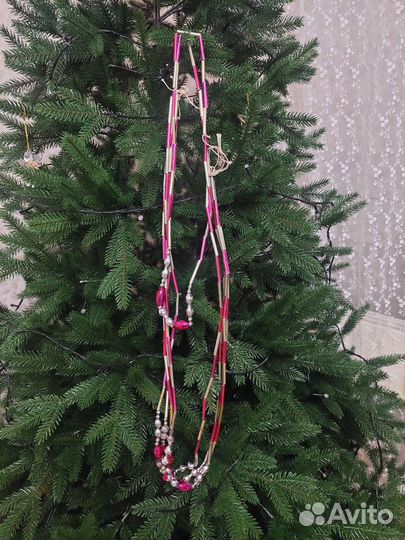 Бусики на елочку ссср. Елочные игрушки