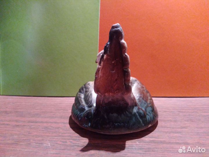 Масленка курочка. маленькая. 19век. Кузнецов