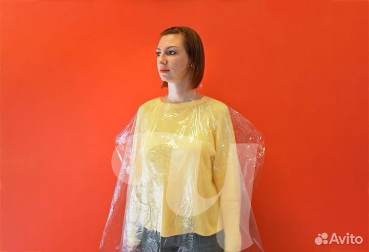 Пеньюар лайт, 160х100 см, прозрачный, 50 шт/упк