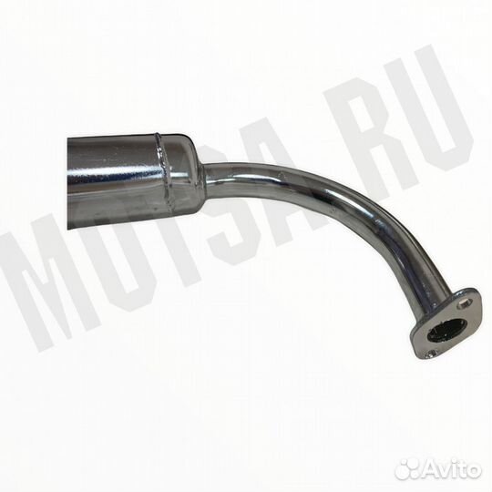 Глушитель F50/F80 хромированный