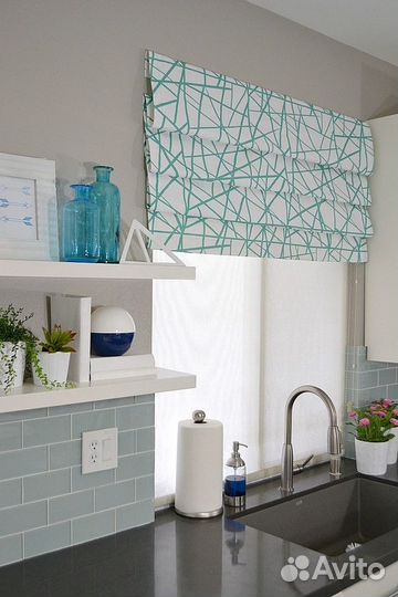 Шторы, римские шторы