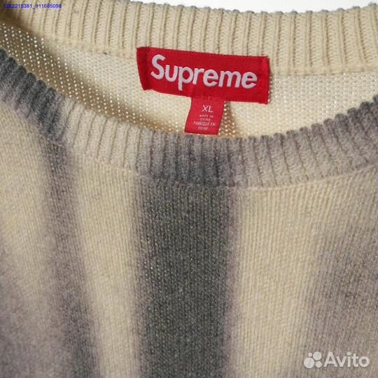 Свитер Supreme blurred logo (Арт.95889)