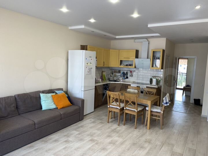 2-к. апартаменты, 52 м², 3/3 эт.