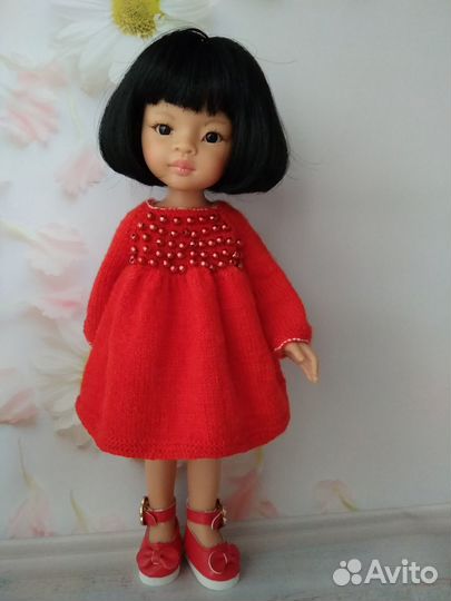 Платье для кукол Паола Рейна
