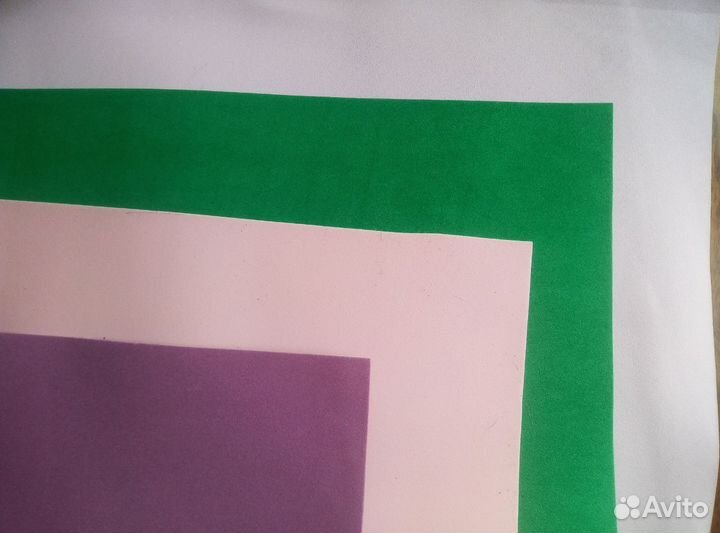 Фоамиран иранский Foamiran 6 цветов