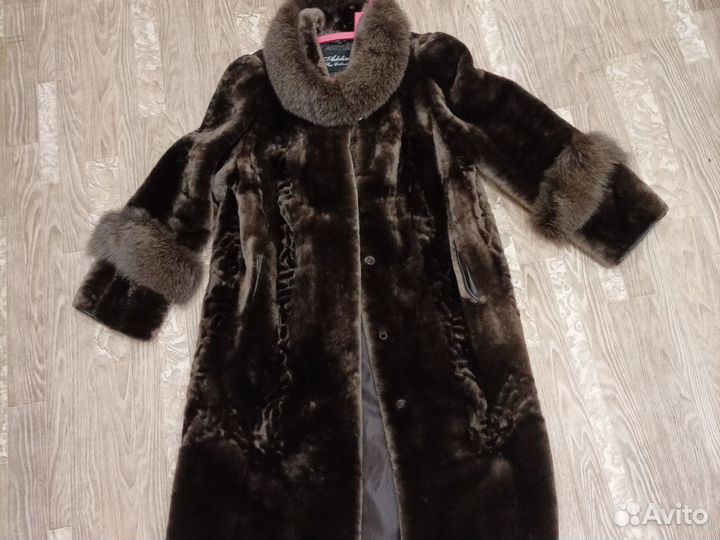 Шуба мутоновая 54