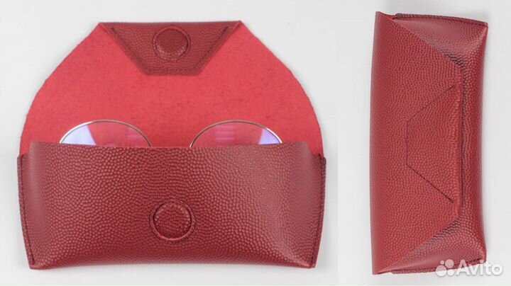 Очешник футляр для очков натуральная кожа Gaude