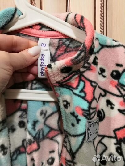 Флисовый комбинезон