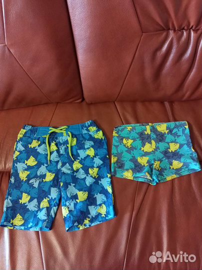 Шорты и плавки разные