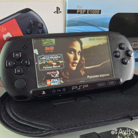 Sony PSP E 1008 прошитая