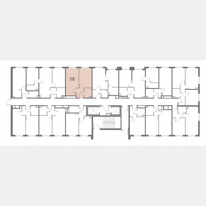1-к. апартаменты, 37,4 м², 6/11 эт.
