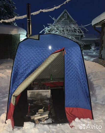 Баня палатка морж