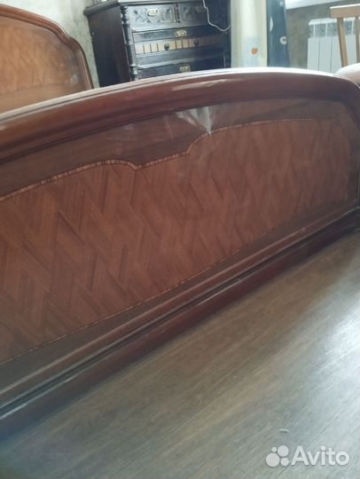 Кровать двухспальная 160 200 без матраса бу