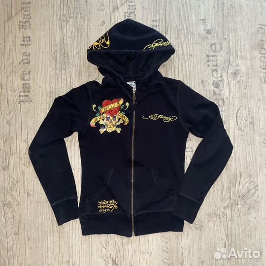 Зип худи ed hardy