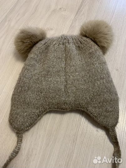 Шапка и снуд р.46-48 для девочки