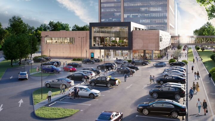 Аренда, помещение под офис, площадь 562.2 кв.м