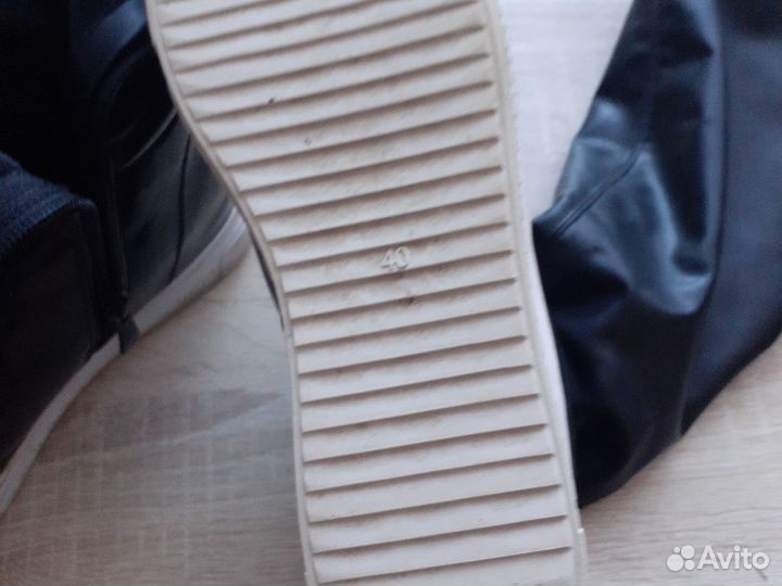 Сапоги осень весна женские новые 40