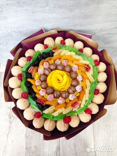 Подарочные букеты из сухофруктов