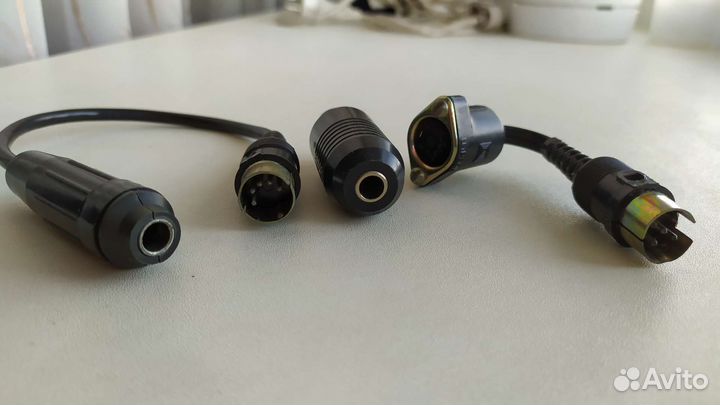 Кабель DIN5, RCA, scart аудио-видео