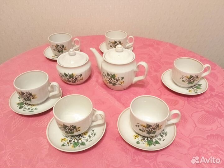 Чайный сервиз СССР Богдановичи