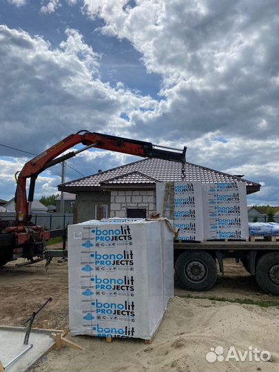 Строительные и перегородочные блоки Бонолит