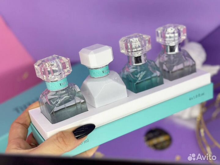 Парфюмерный набор Tiffany & Co 4х30 мл