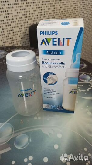 Бутылочка avent новая