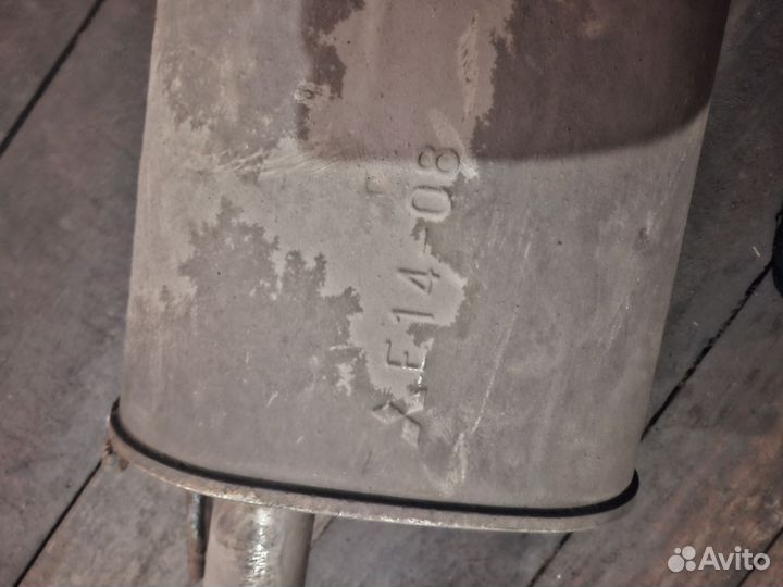 Глушитель на mitsubishi lancer 9 1.6